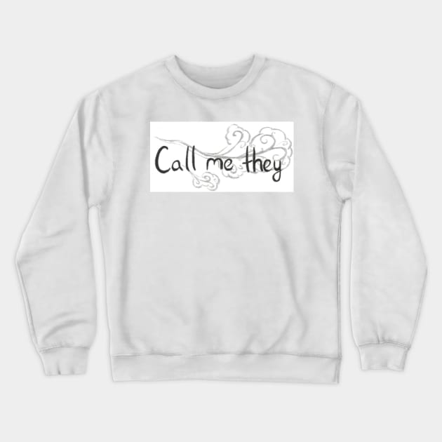 Call me they (Wind) Crewneck Sweatshirt by Ceconner92